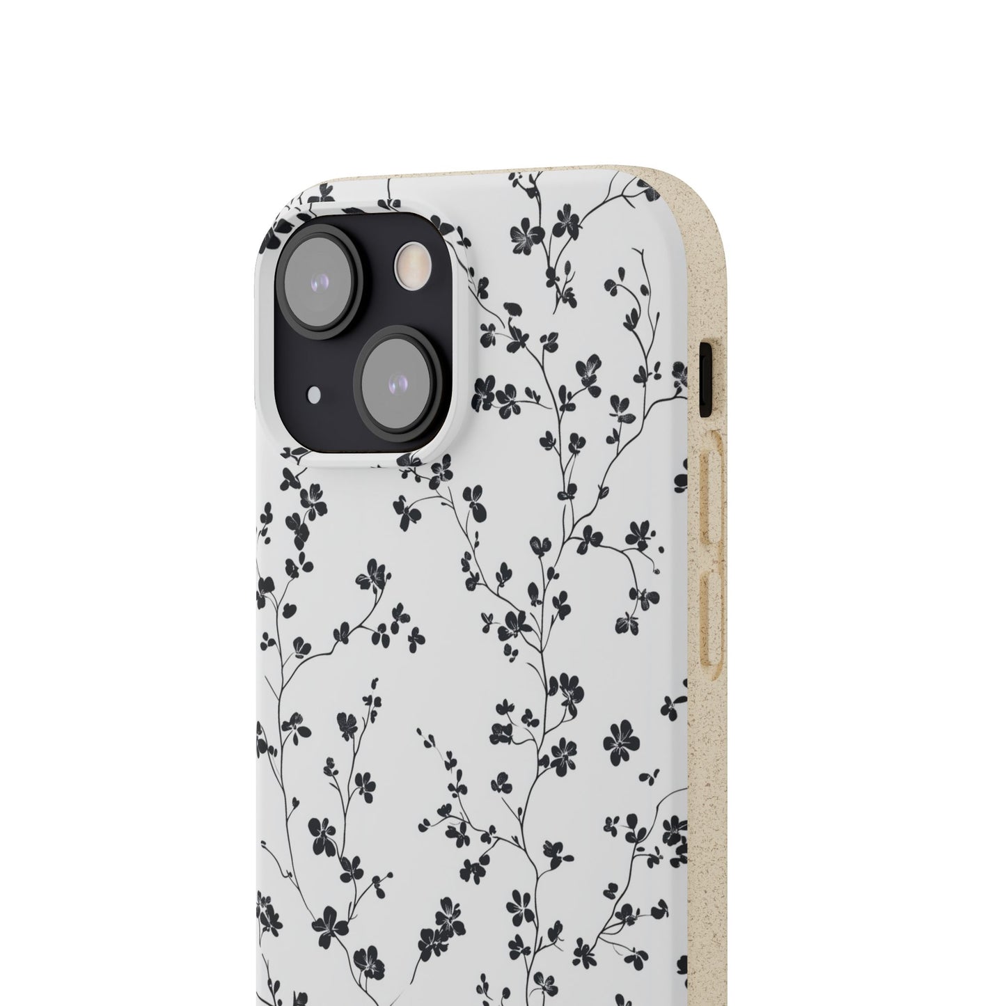 Black Blossoms iPhone Case