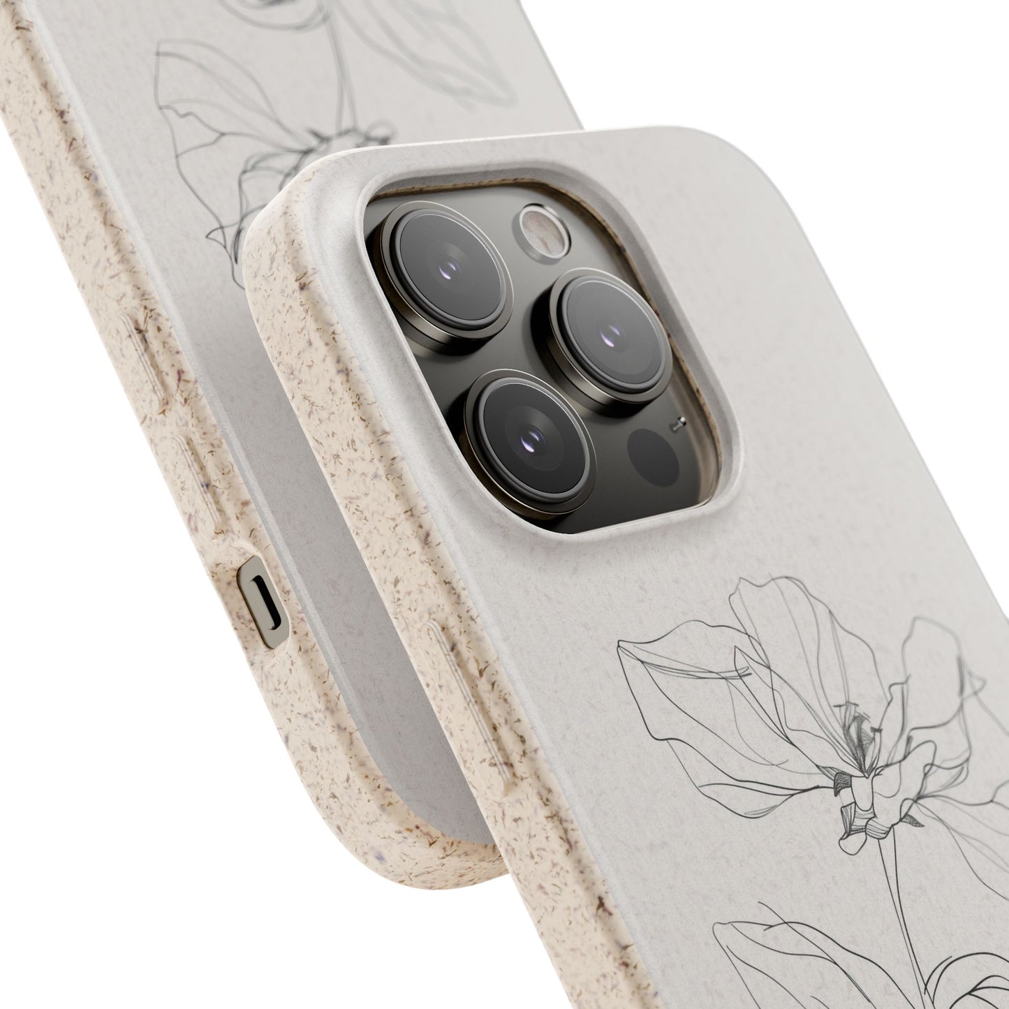 Minimalist Flower iPhone Case