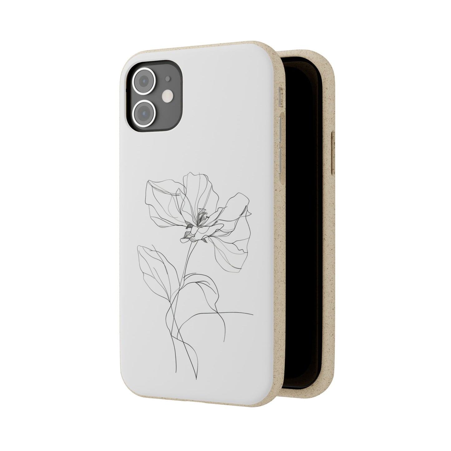 Minimalist Flower iPhone Case
