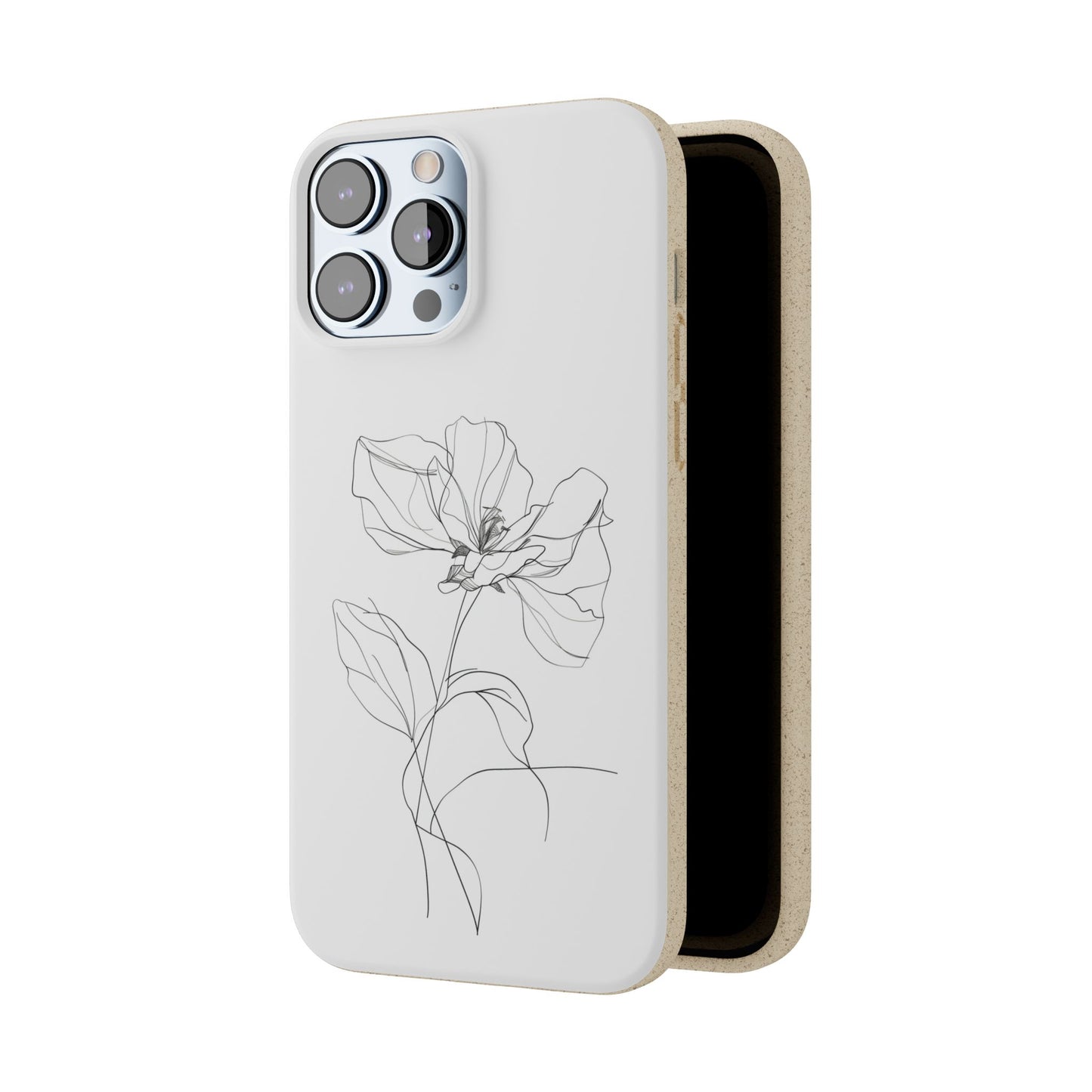 Minimalist Flower iPhone Case