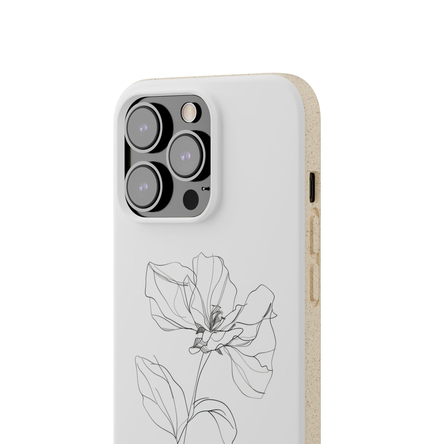 Minimalist Flower iPhone Case