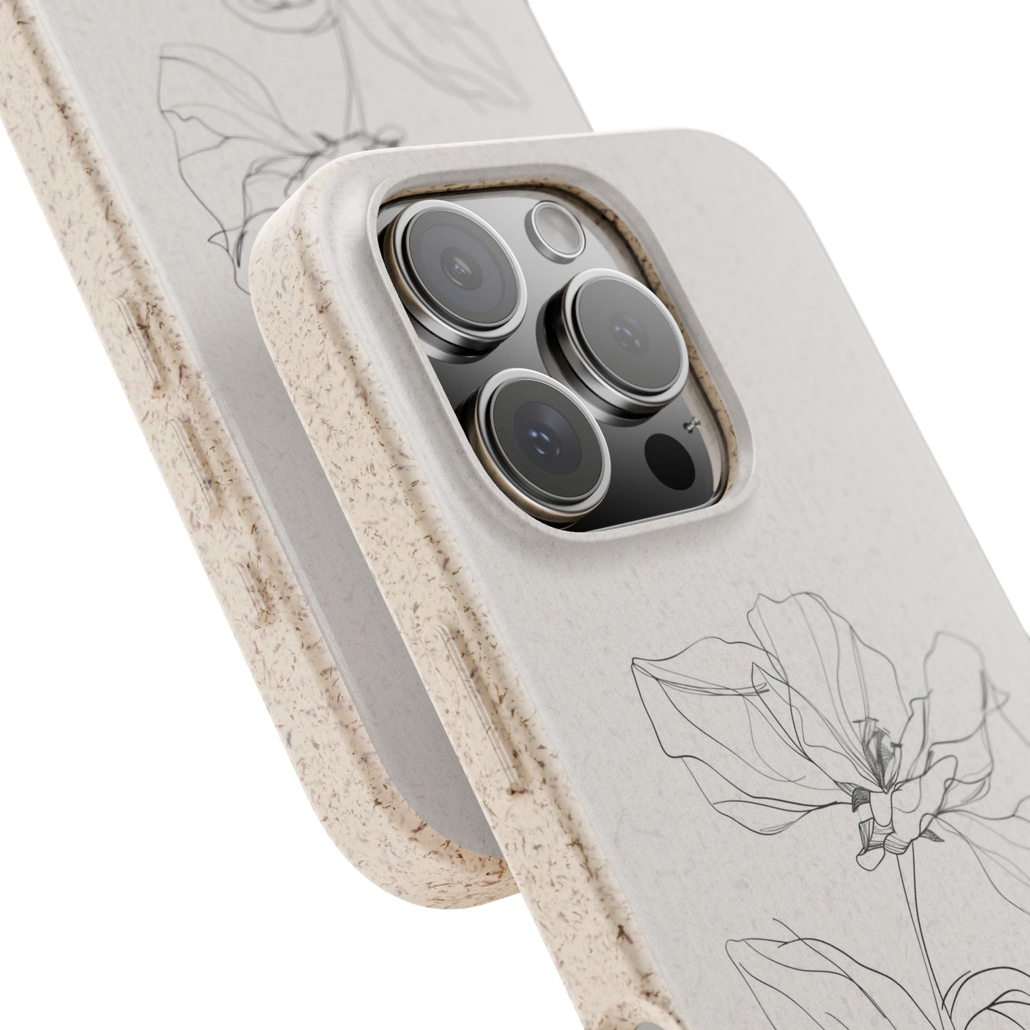 Minimalist Flower iPhone Case