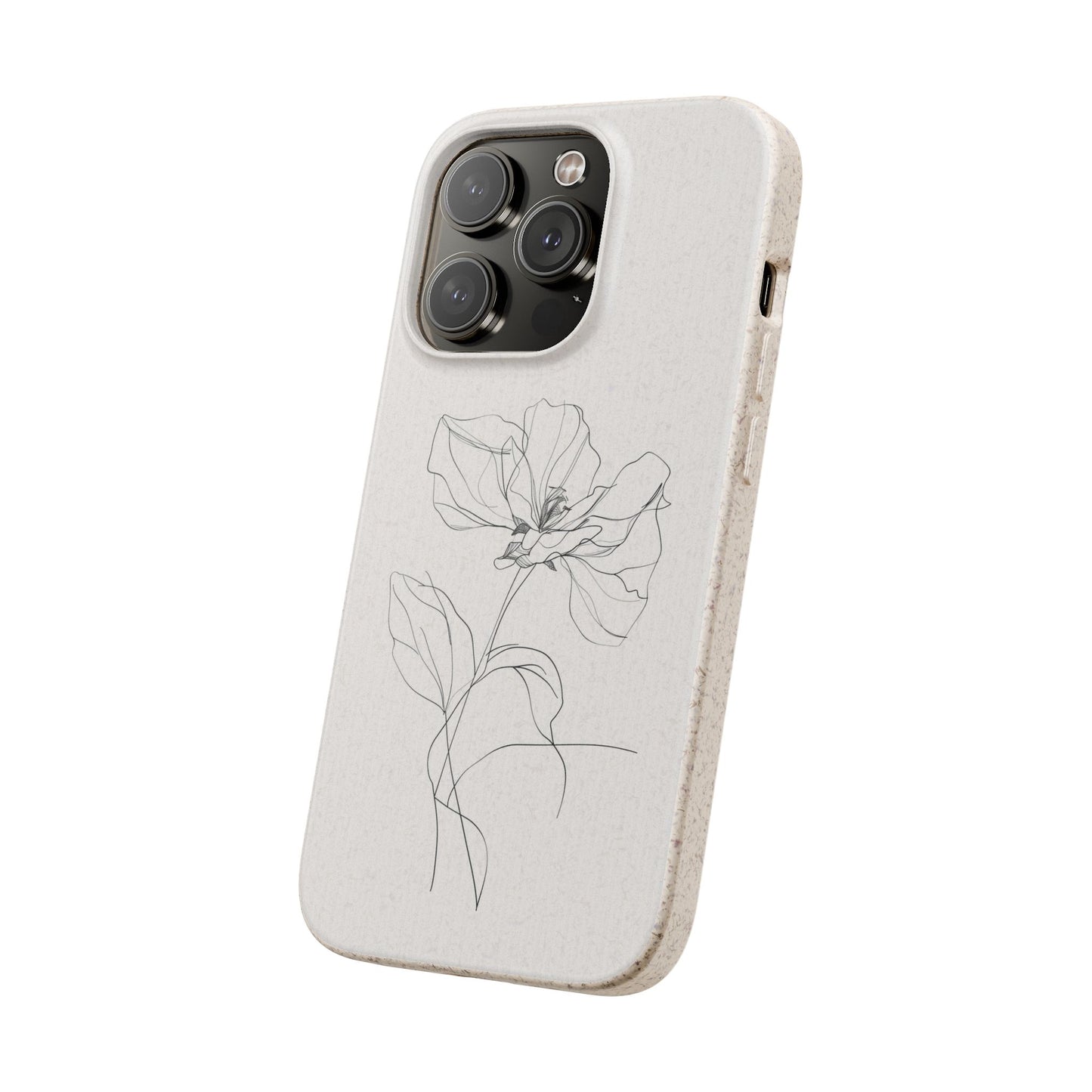 Minimalist Flower iPhone Case