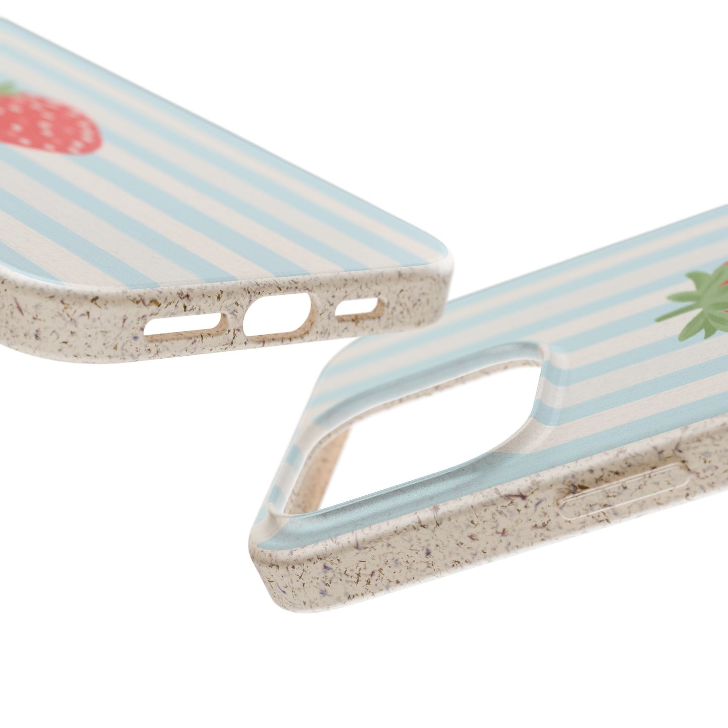 Strawberry Stripe iPhone Case