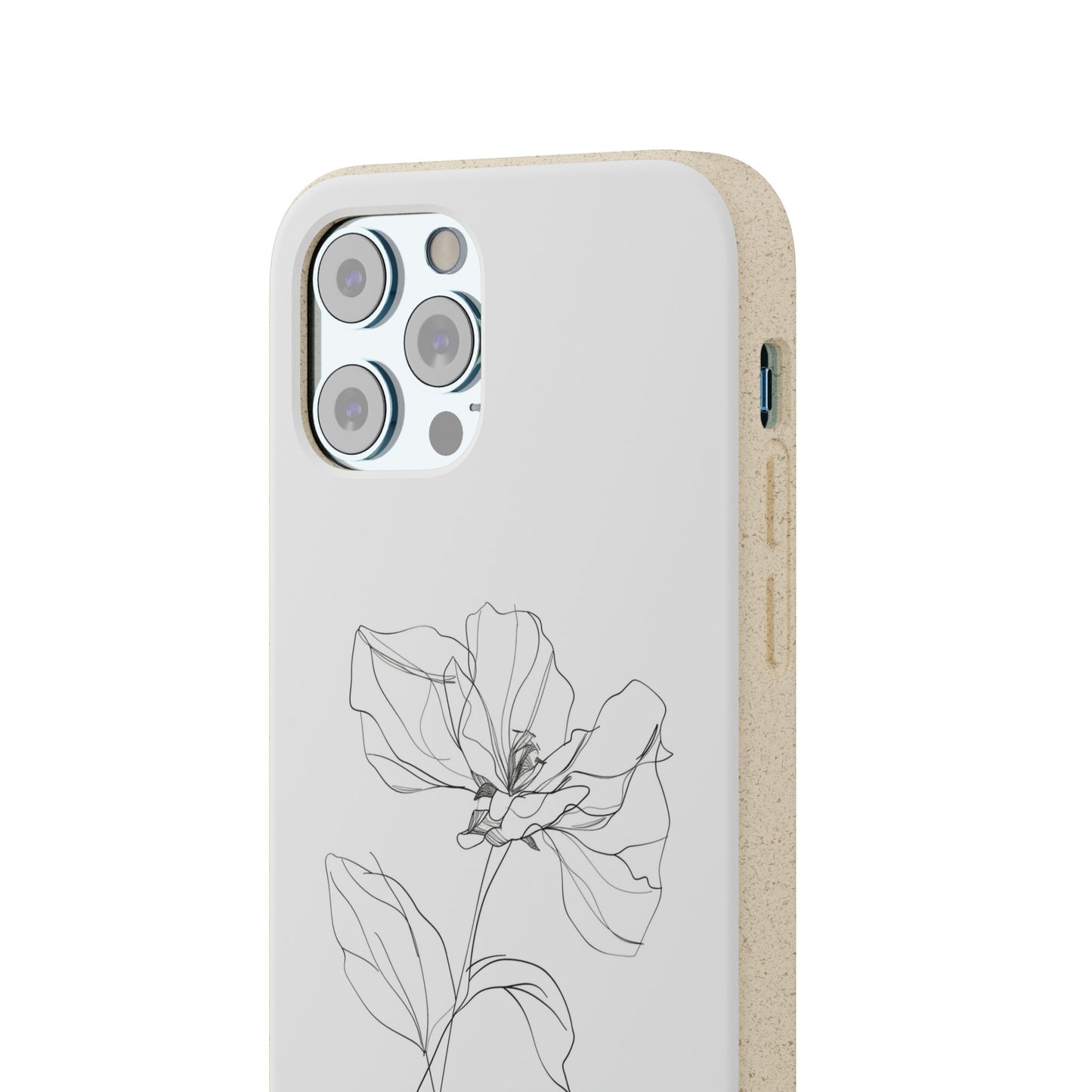 Minimalist Flower iPhone Case