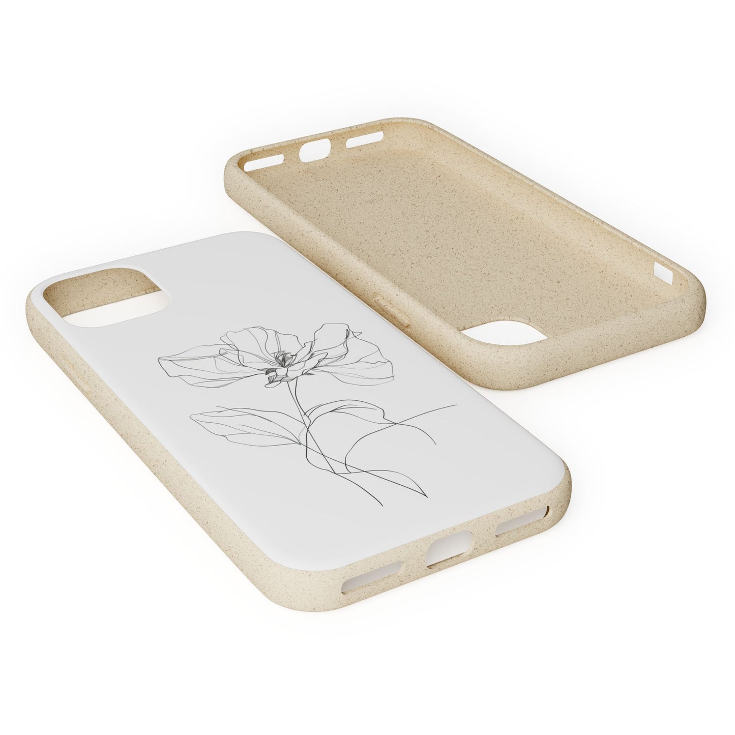 Minimalist Flower iPhone Case