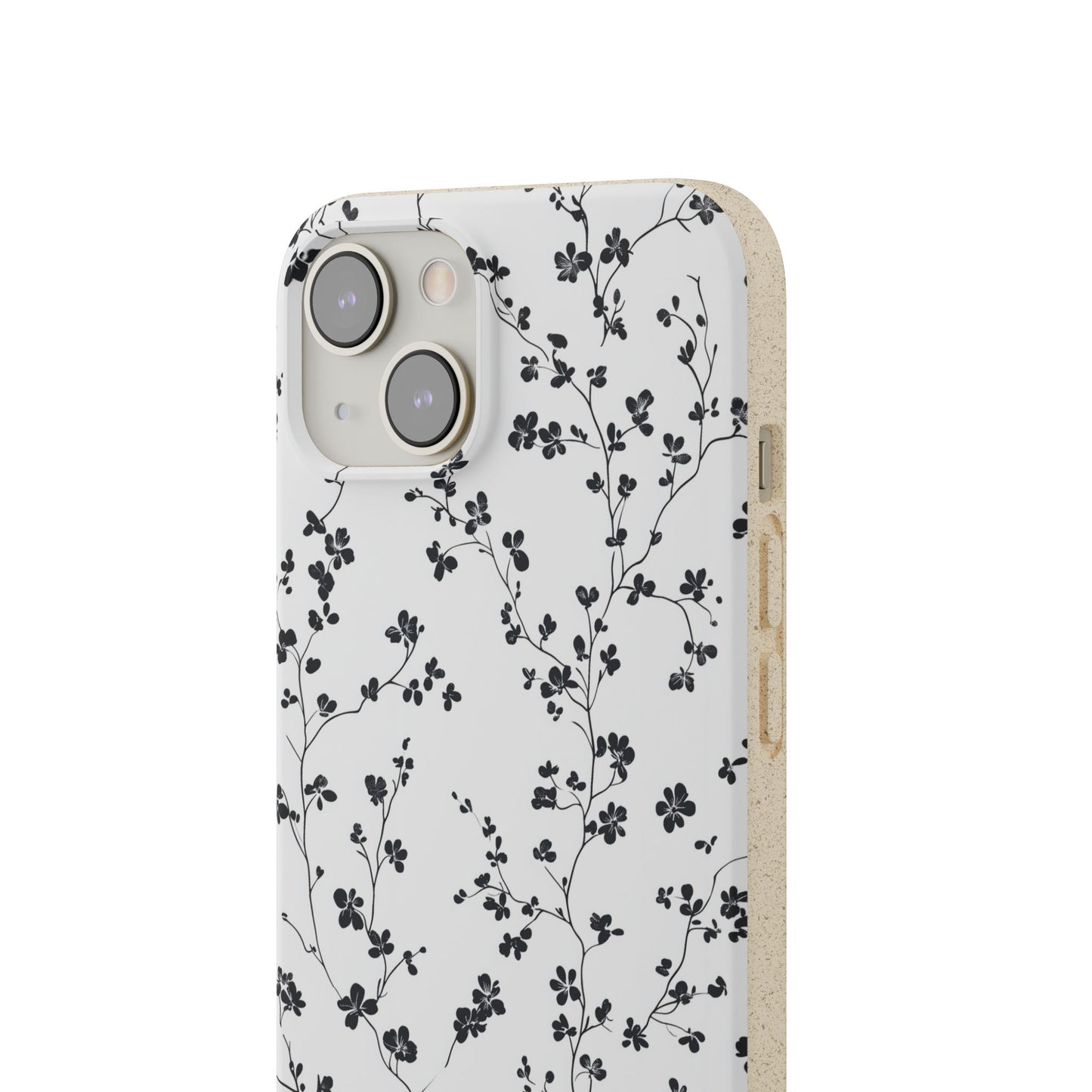 Black Blossoms iPhone Case