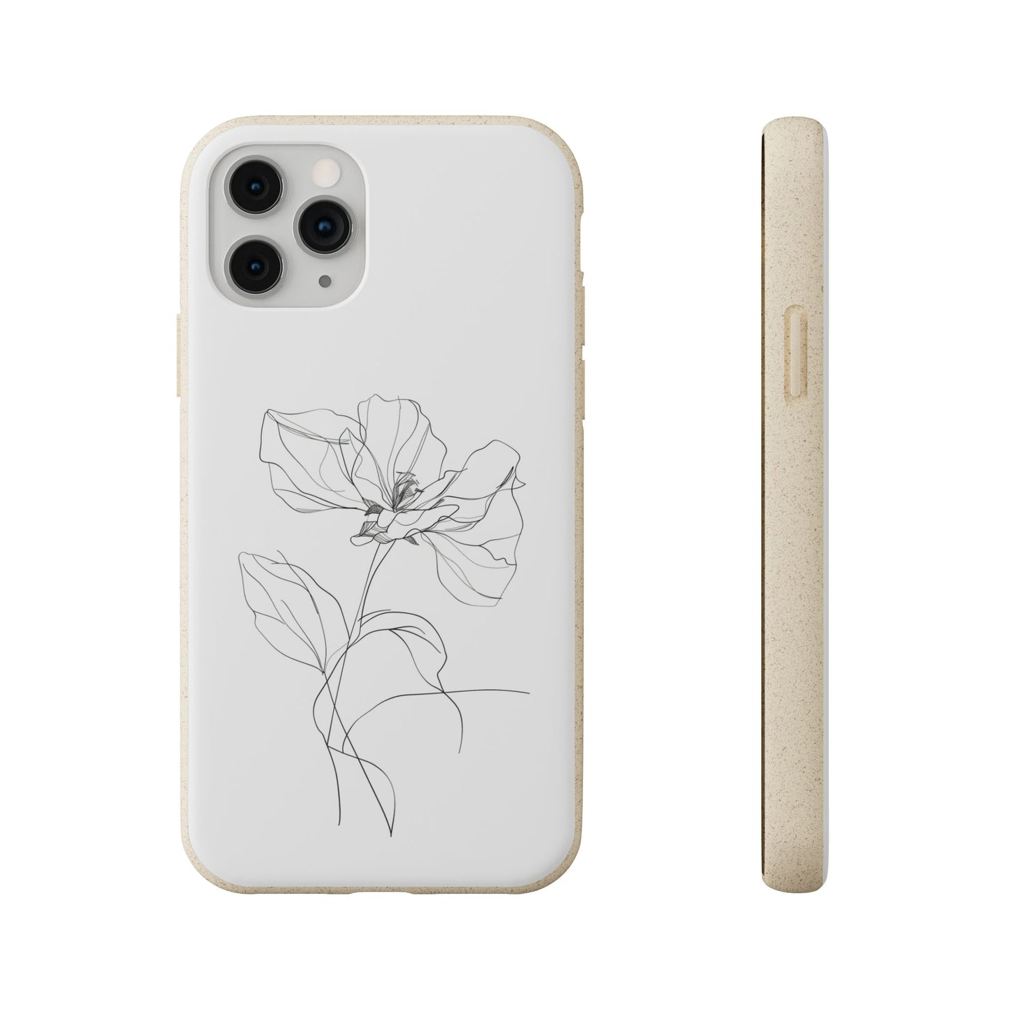 Minimalist Flower iPhone Case