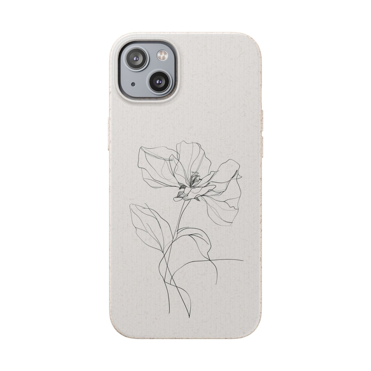 Minimalist Flower iPhone Case