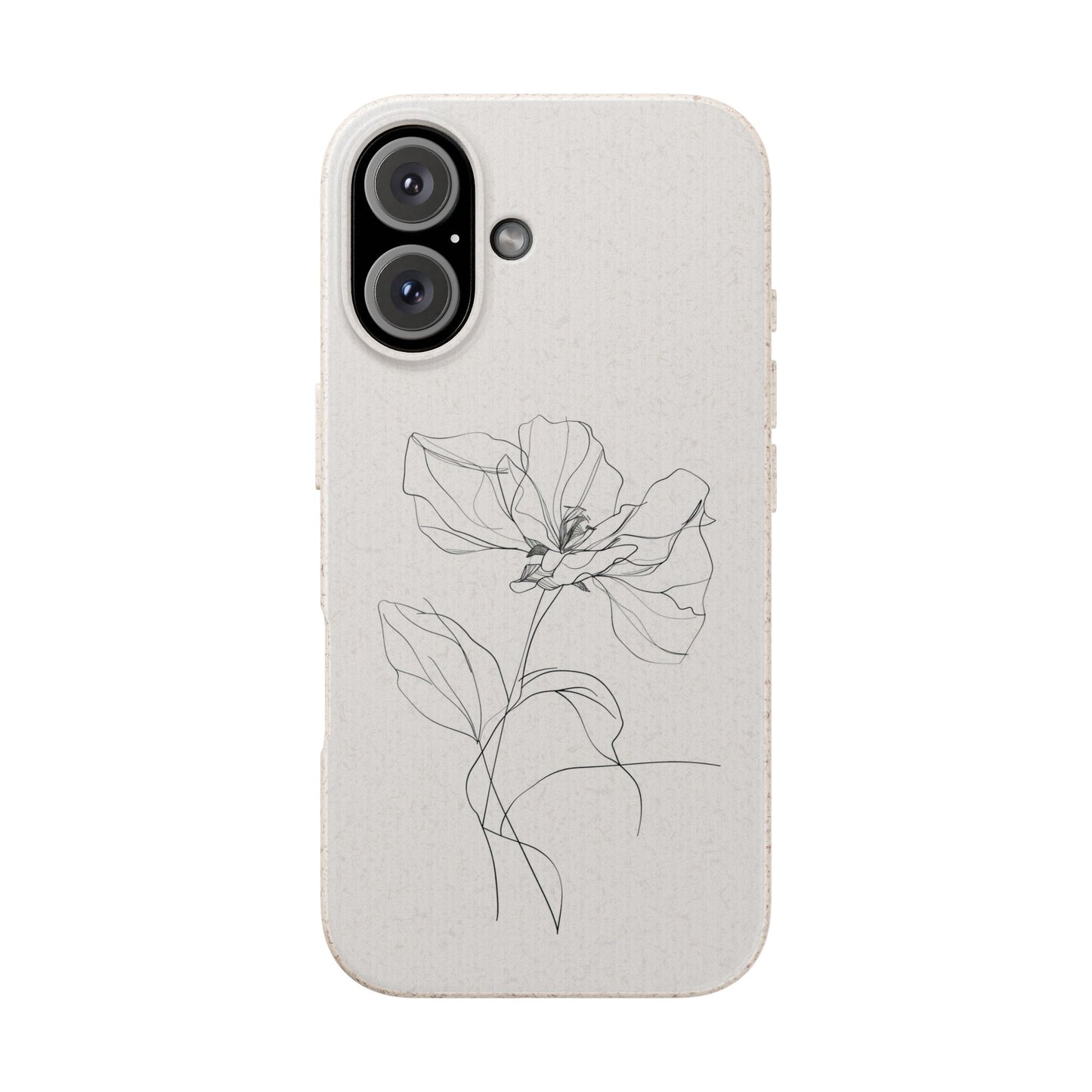 Minimalist Flower iPhone Case