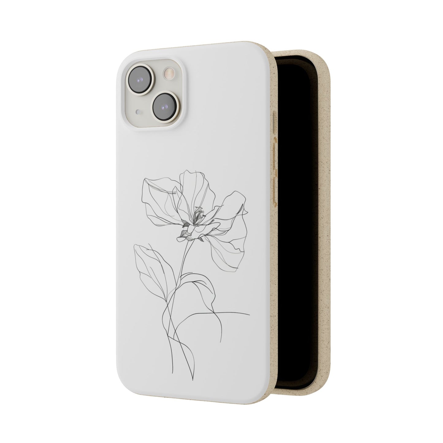 Minimalist Flower iPhone Case
