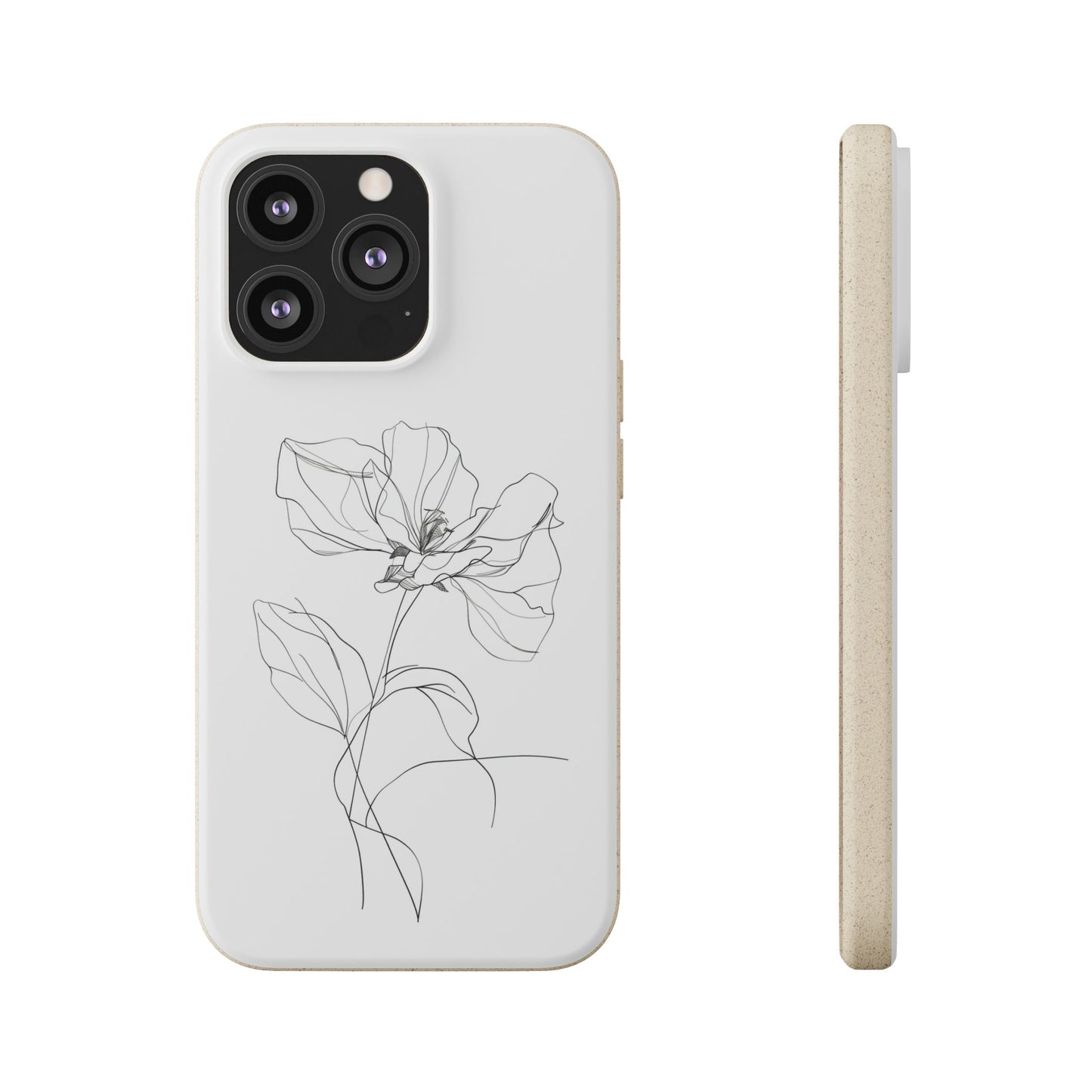 Minimalist Flower iPhone Case