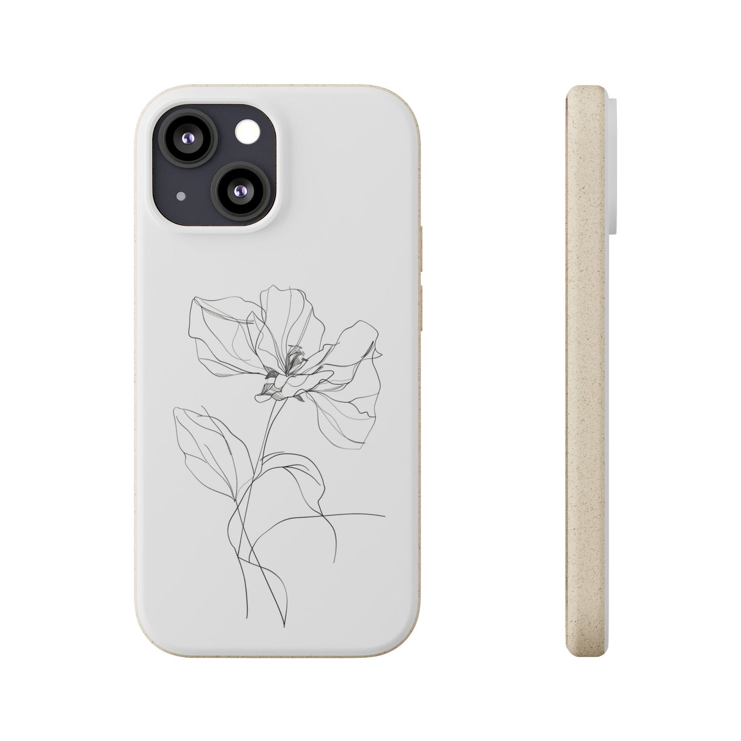 Minimalist Flower iPhone Case