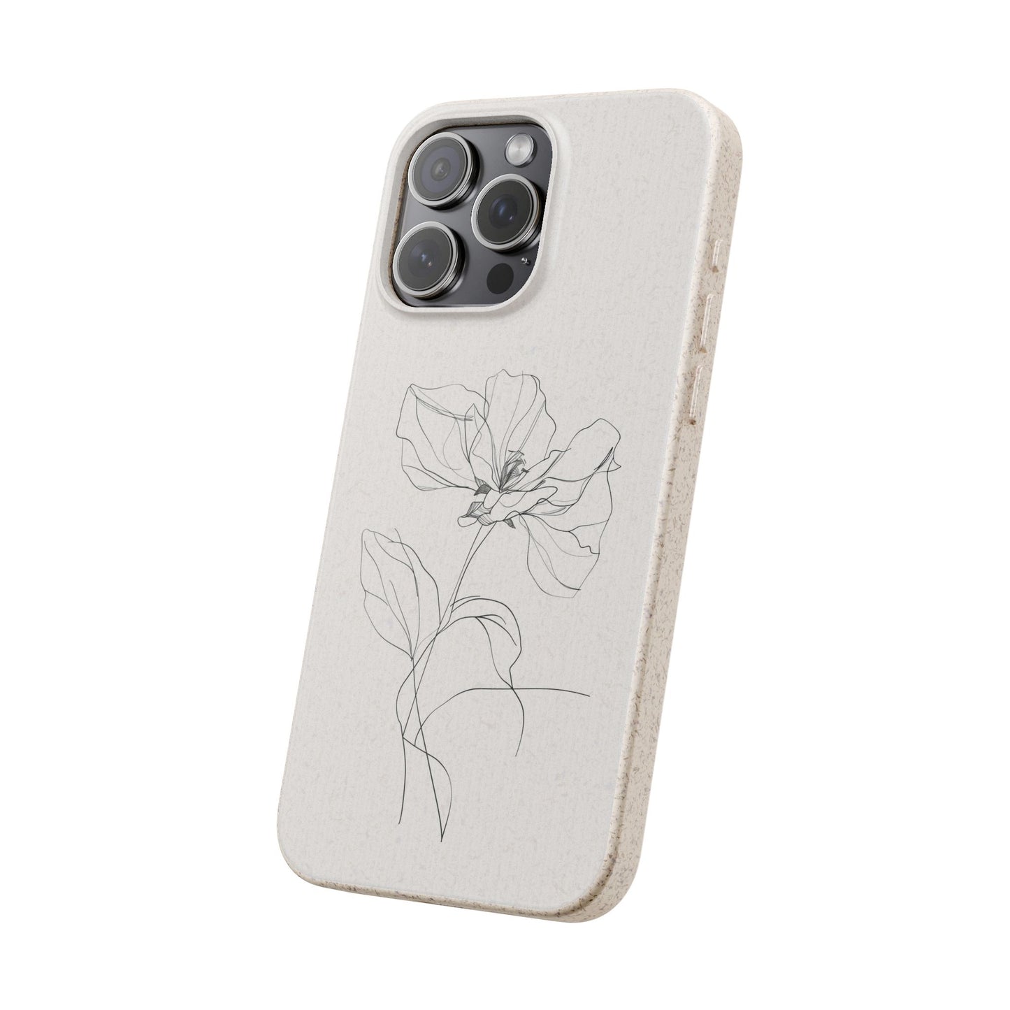 Minimalist Flower iPhone Case