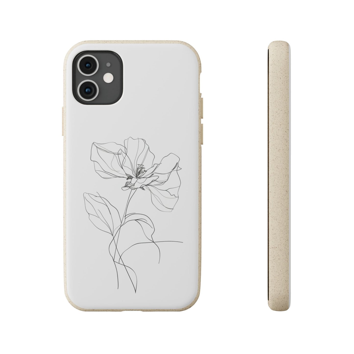 Minimalist Flower iPhone Case