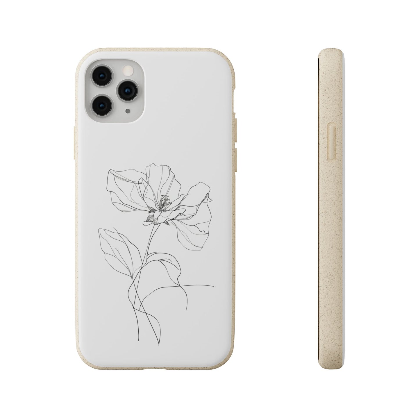 Minimalist Flower iPhone Case
