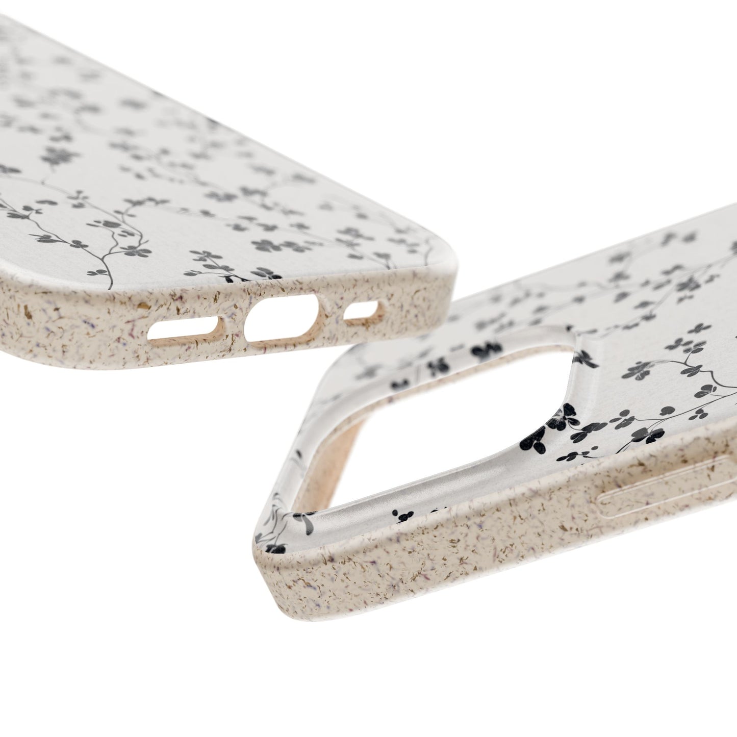 Black Blossoms iPhone Case