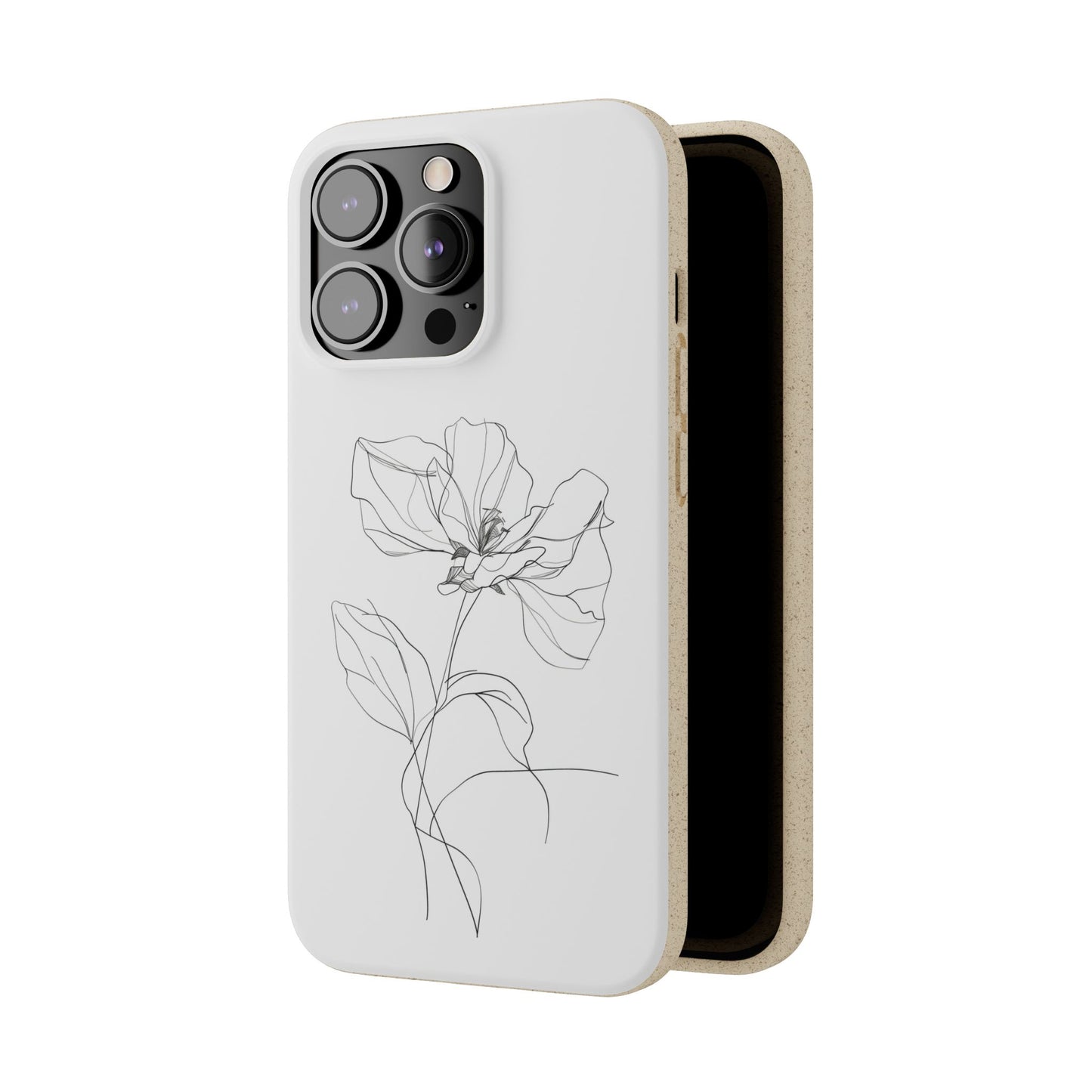 Minimalist Flower iPhone Case