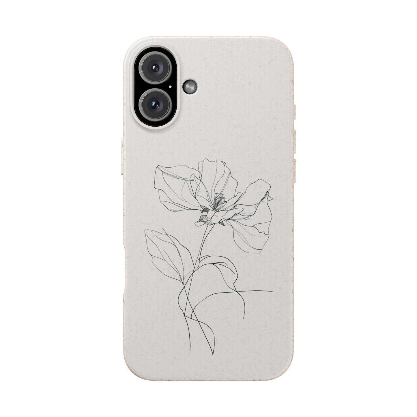 Minimalist Flower iPhone Case