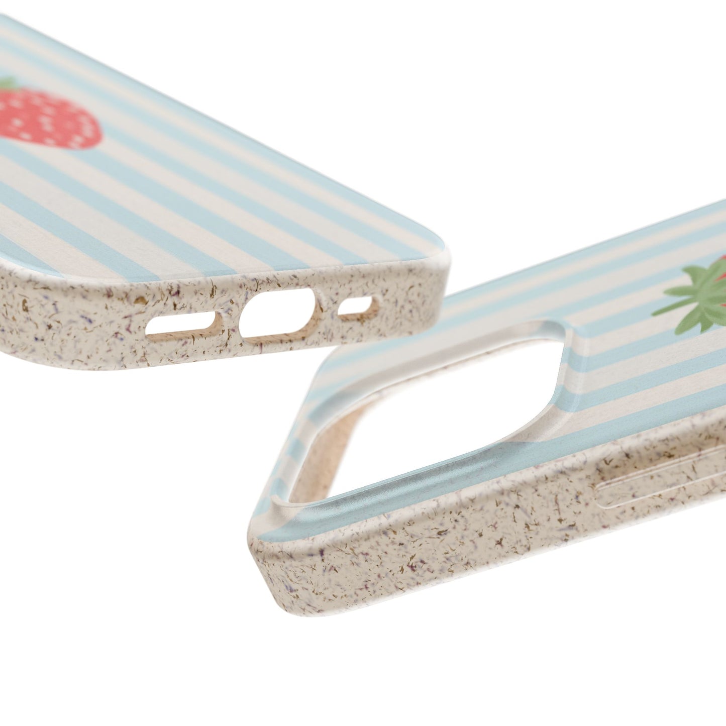 Strawberry Stripe iPhone Case