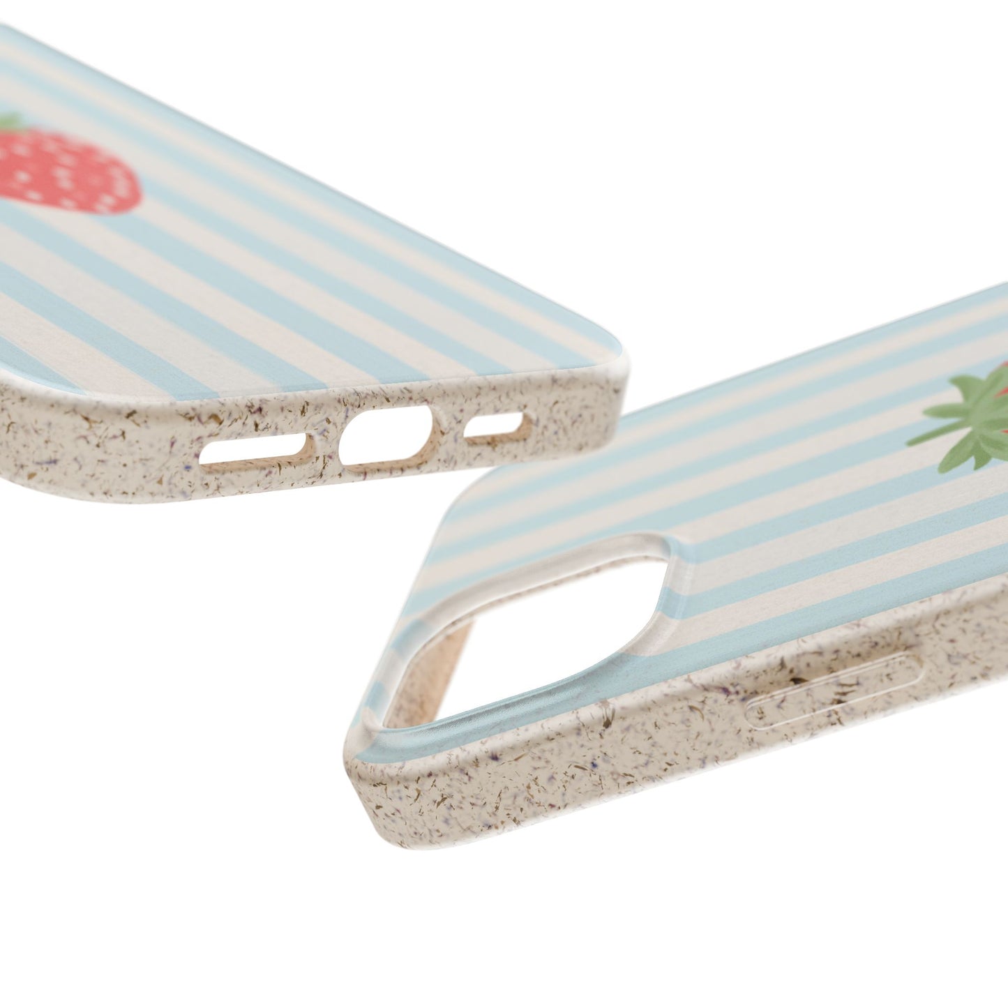 Strawberry Stripe iPhone Case