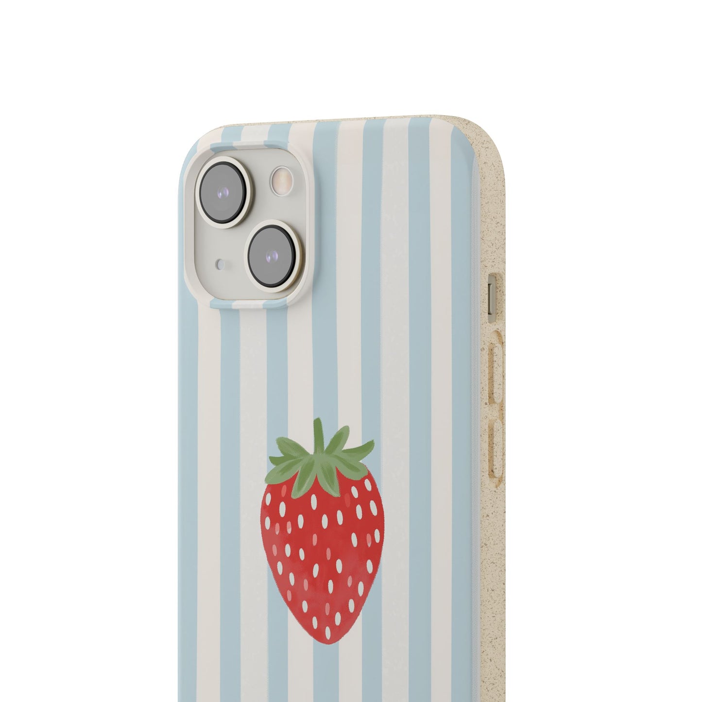 Strawberry Stripe iPhone Case