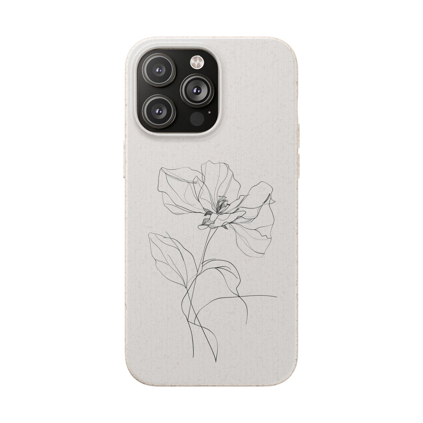 Minimalist Flower iPhone Case