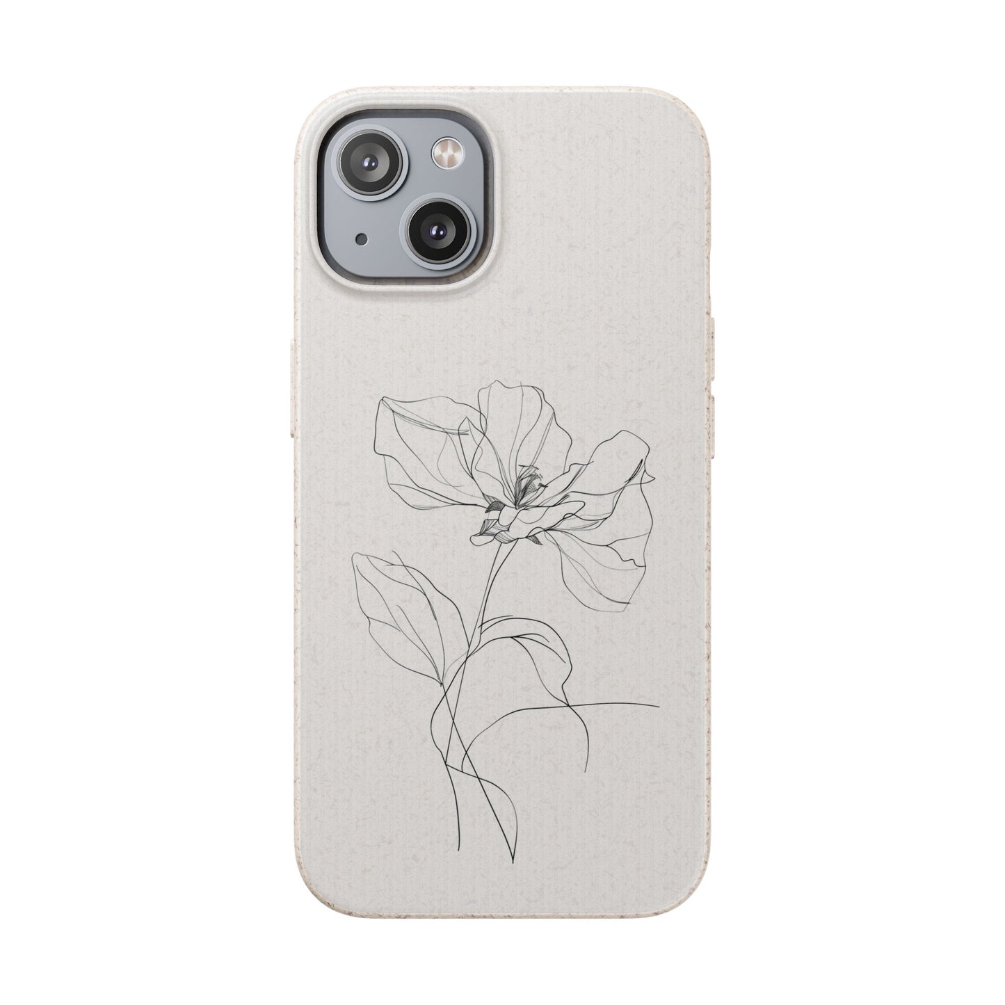 Minimalist Flower iPhone Case