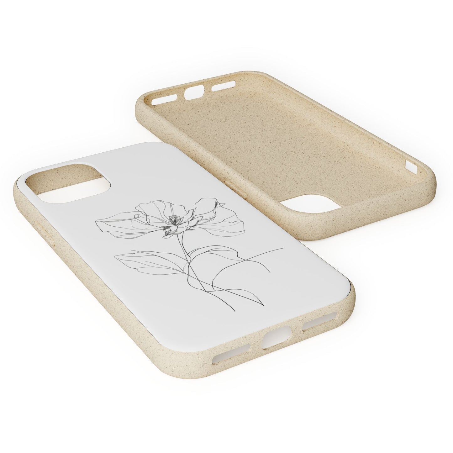 Minimalist Flower iPhone Case