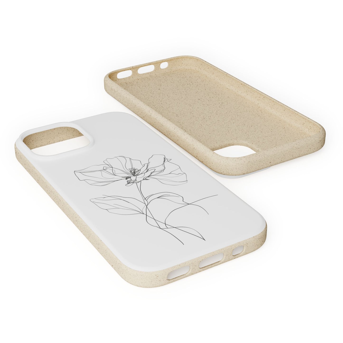 Minimalist Flower iPhone Case