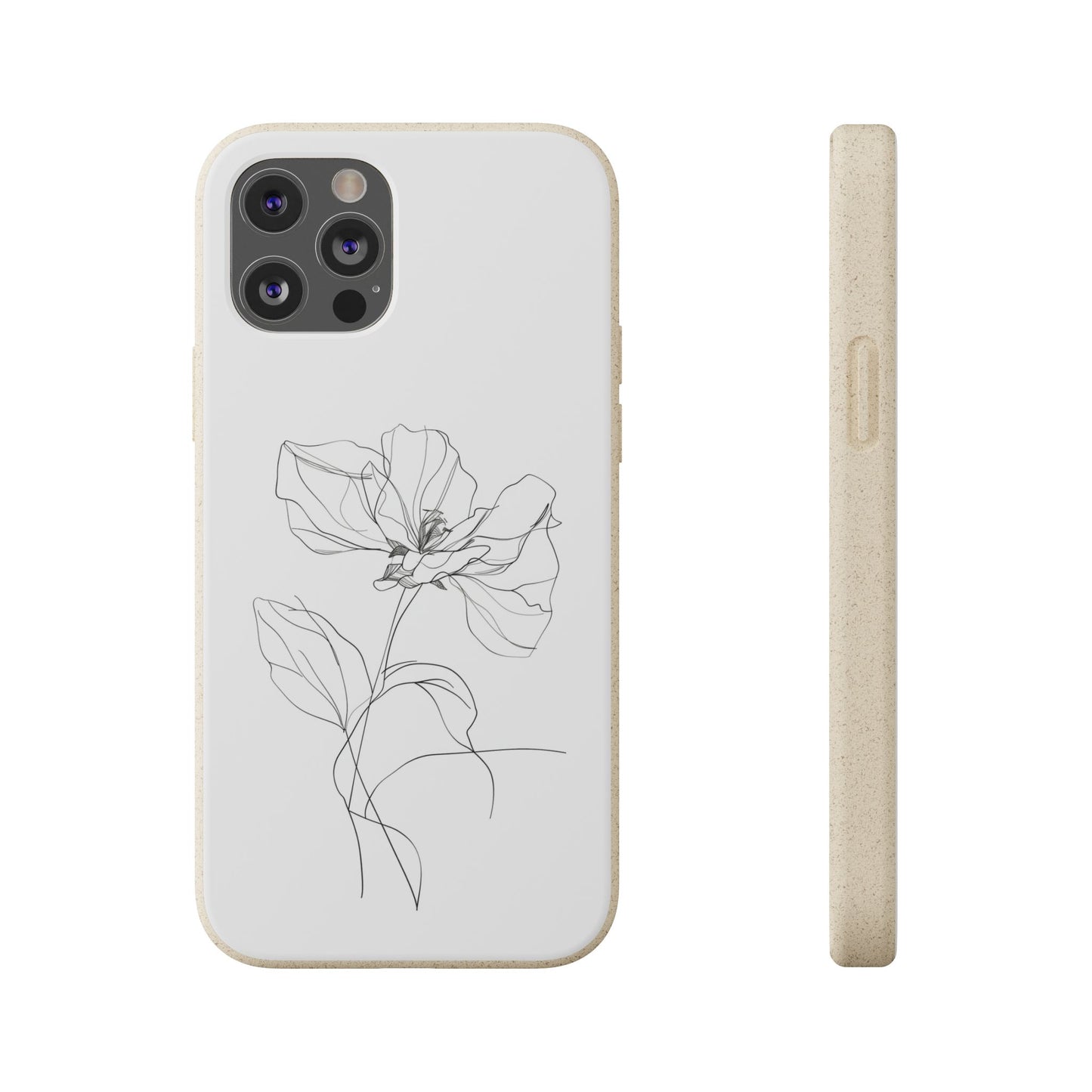 Minimalist Flower iPhone Case