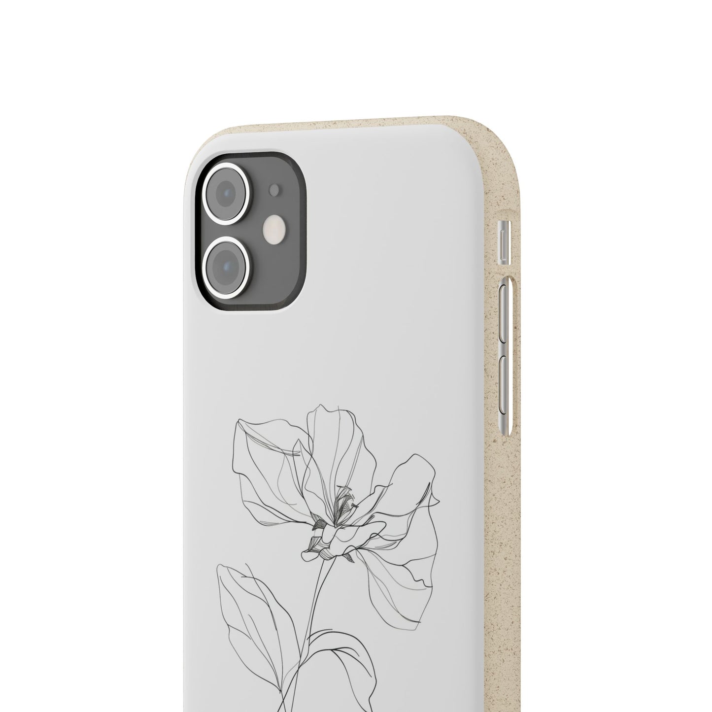 Minimalist Flower iPhone Case