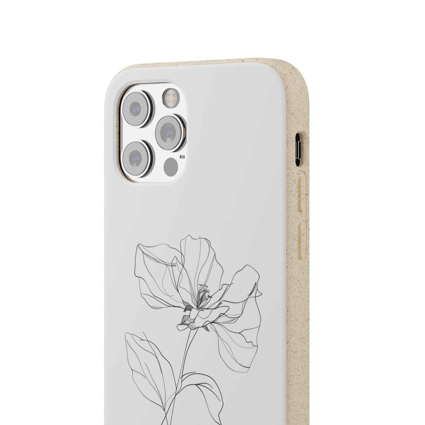 Minimalist Flower iPhone Case