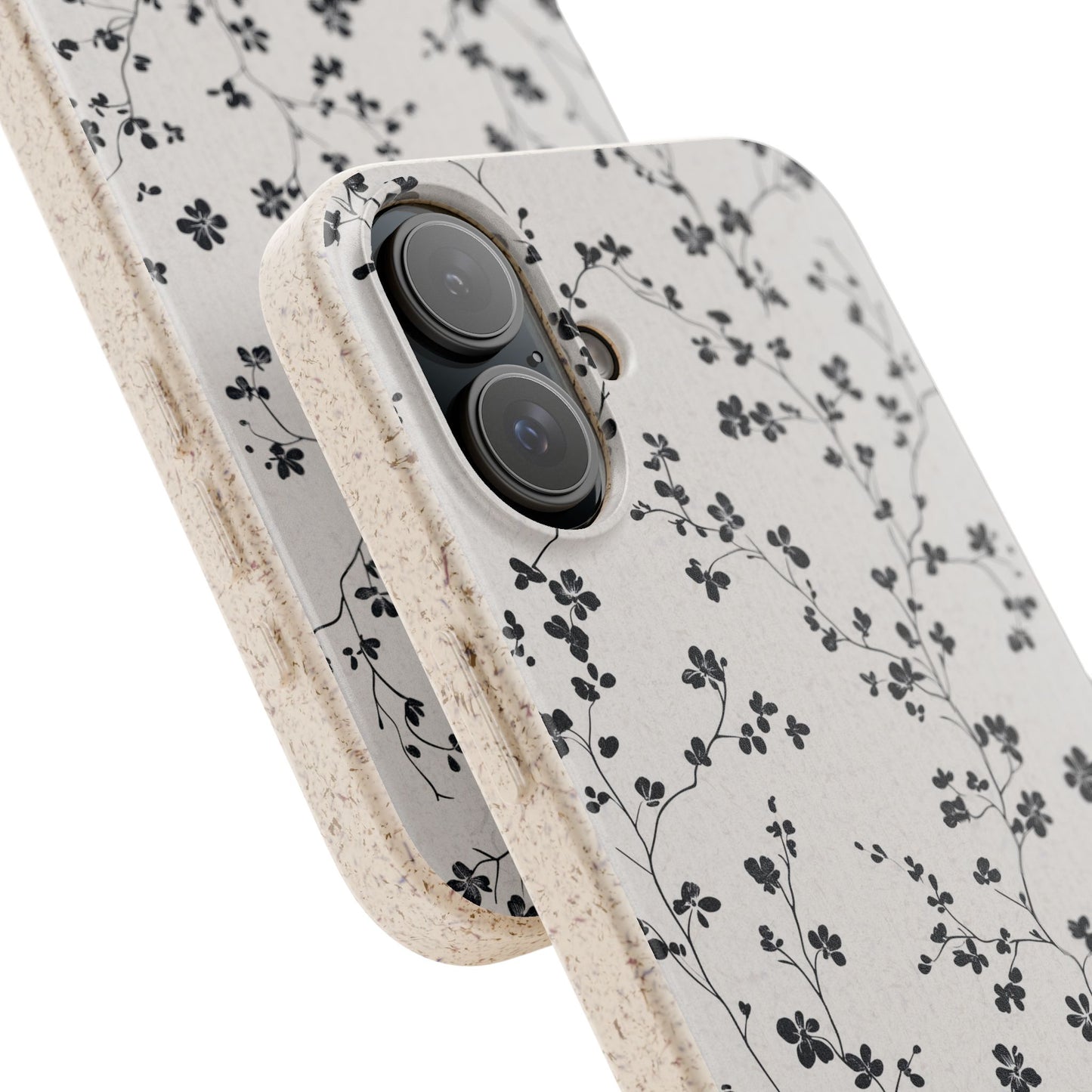Black Blossoms iPhone Case