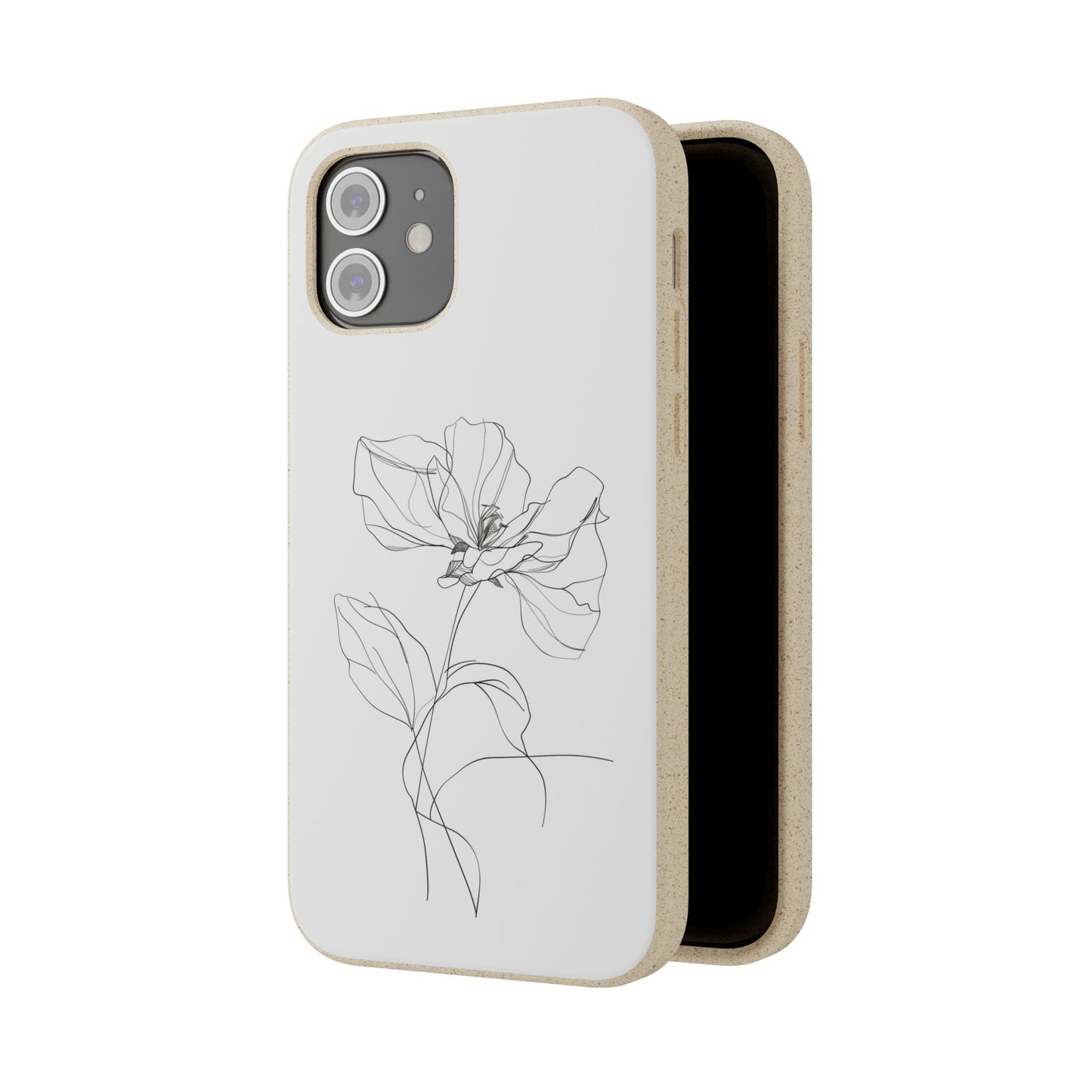 Minimalist Flower iPhone Case
