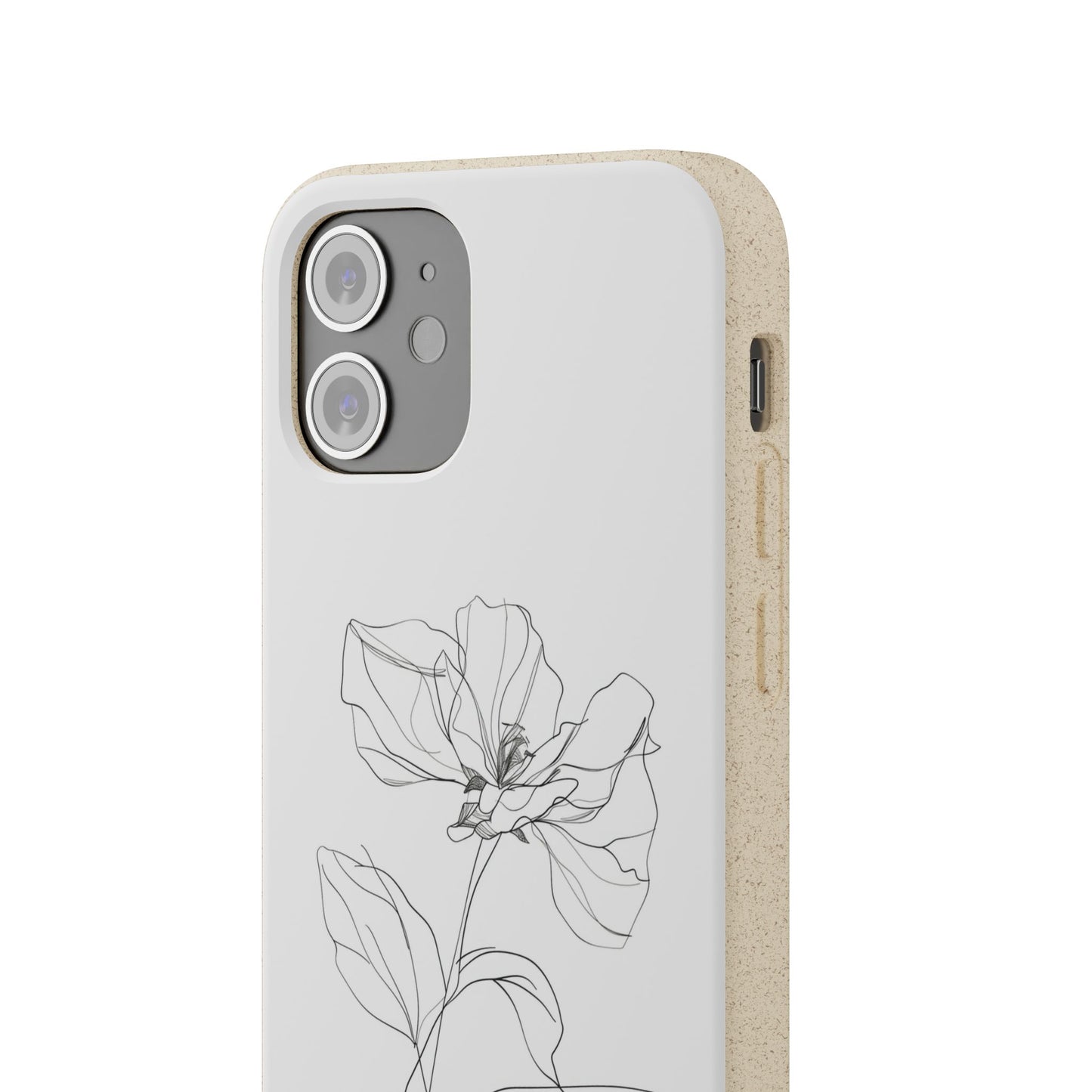 Minimalist Flower iPhone Case