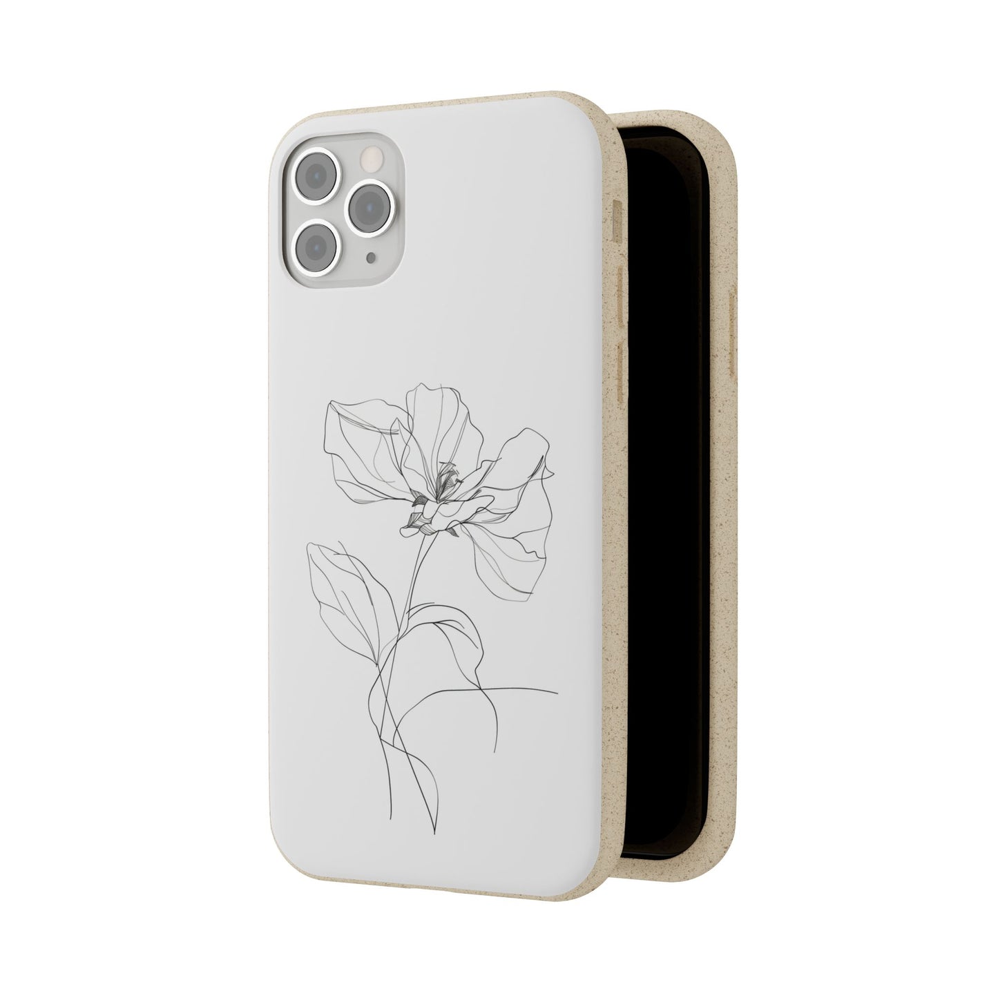 Minimalist Flower iPhone Case