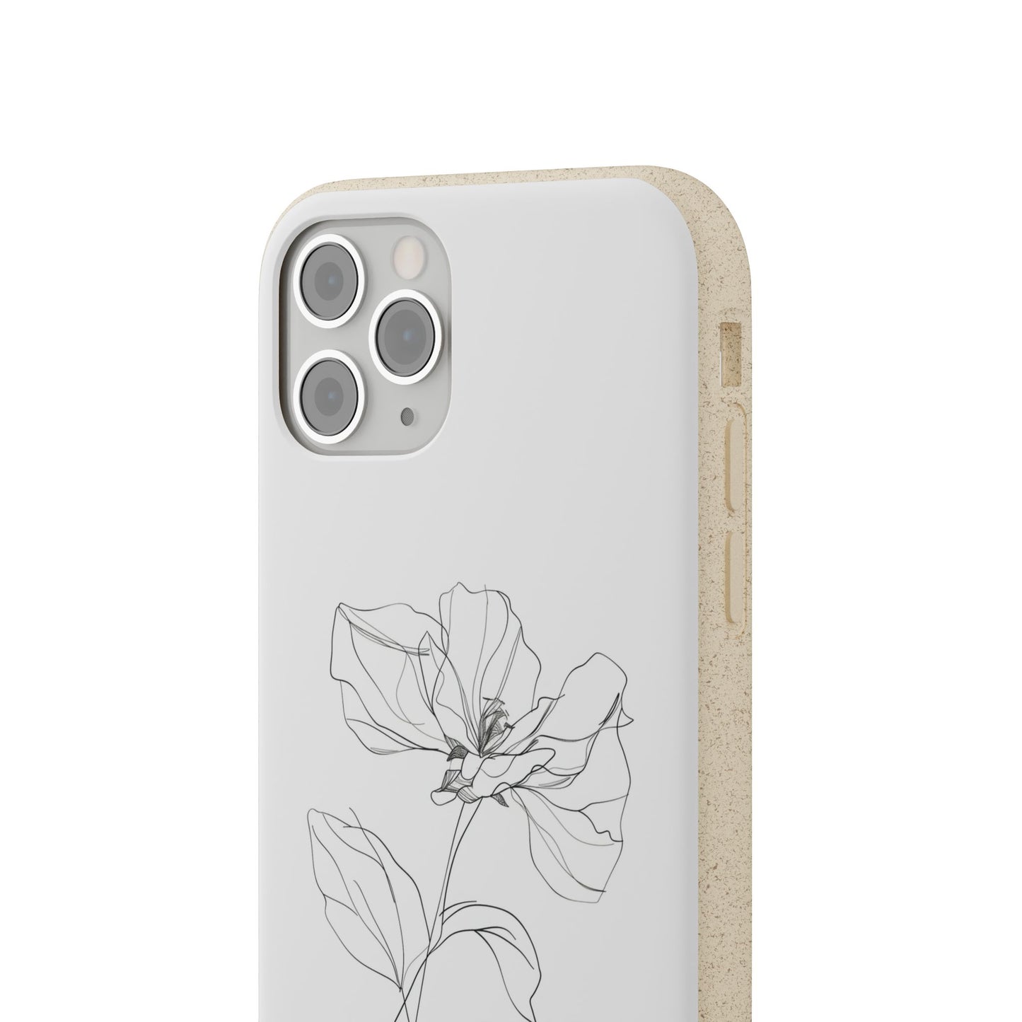Minimalist Flower iPhone Case
