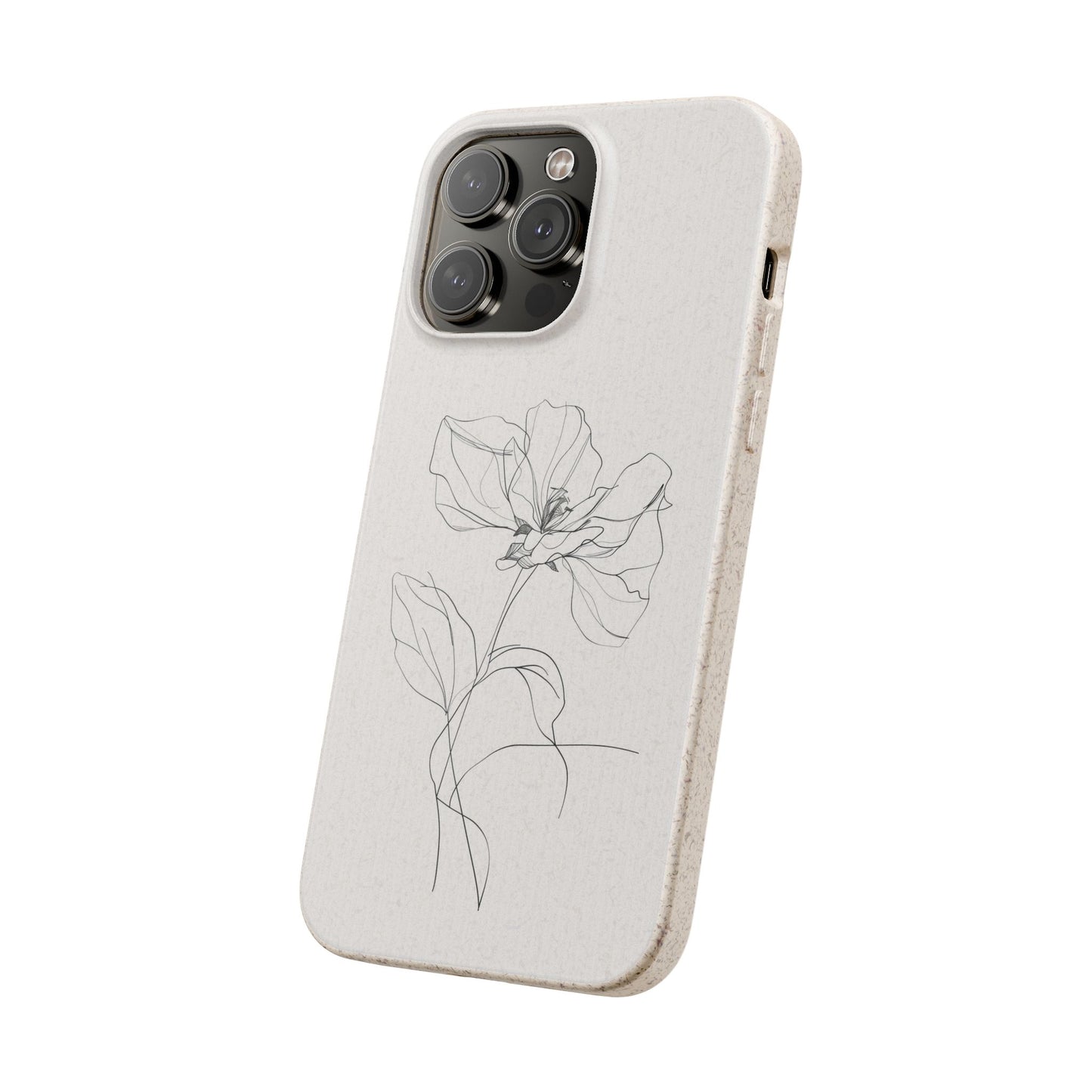 Minimalist Flower iPhone Case