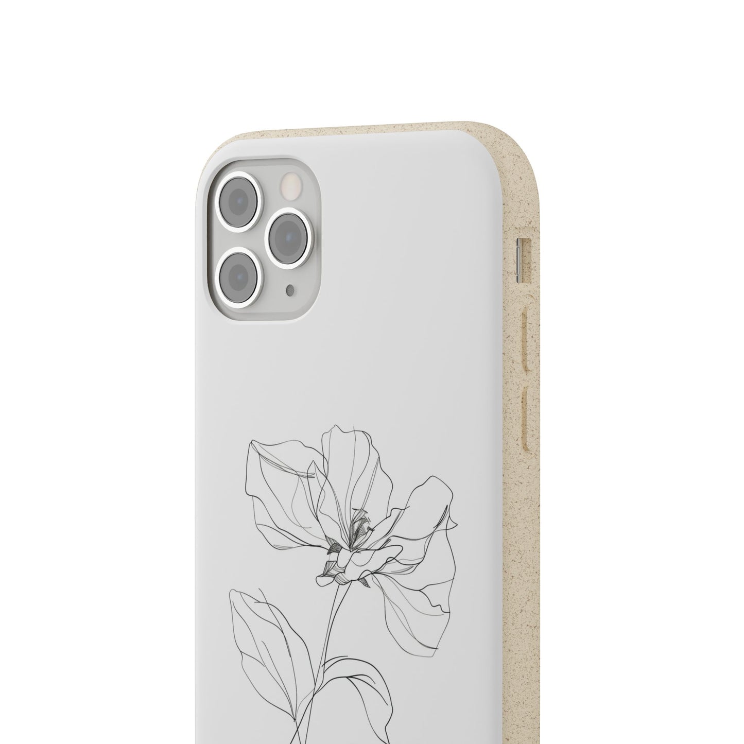 Minimalist Flower iPhone Case