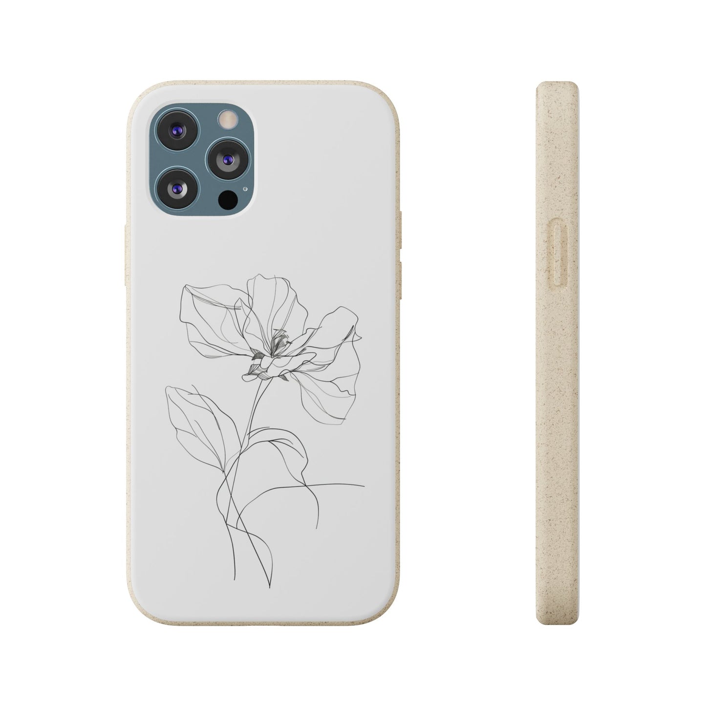 Minimalist Flower iPhone Case