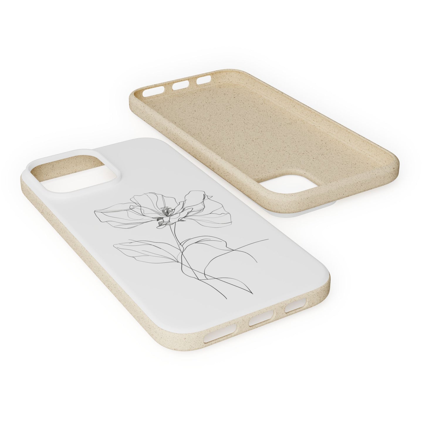 Minimalist Flower iPhone Case
