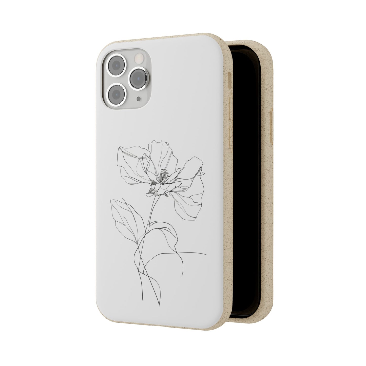 Minimalist Flower iPhone Case