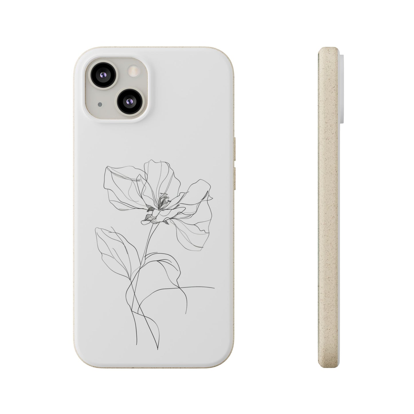 Minimalist Flower iPhone Case
