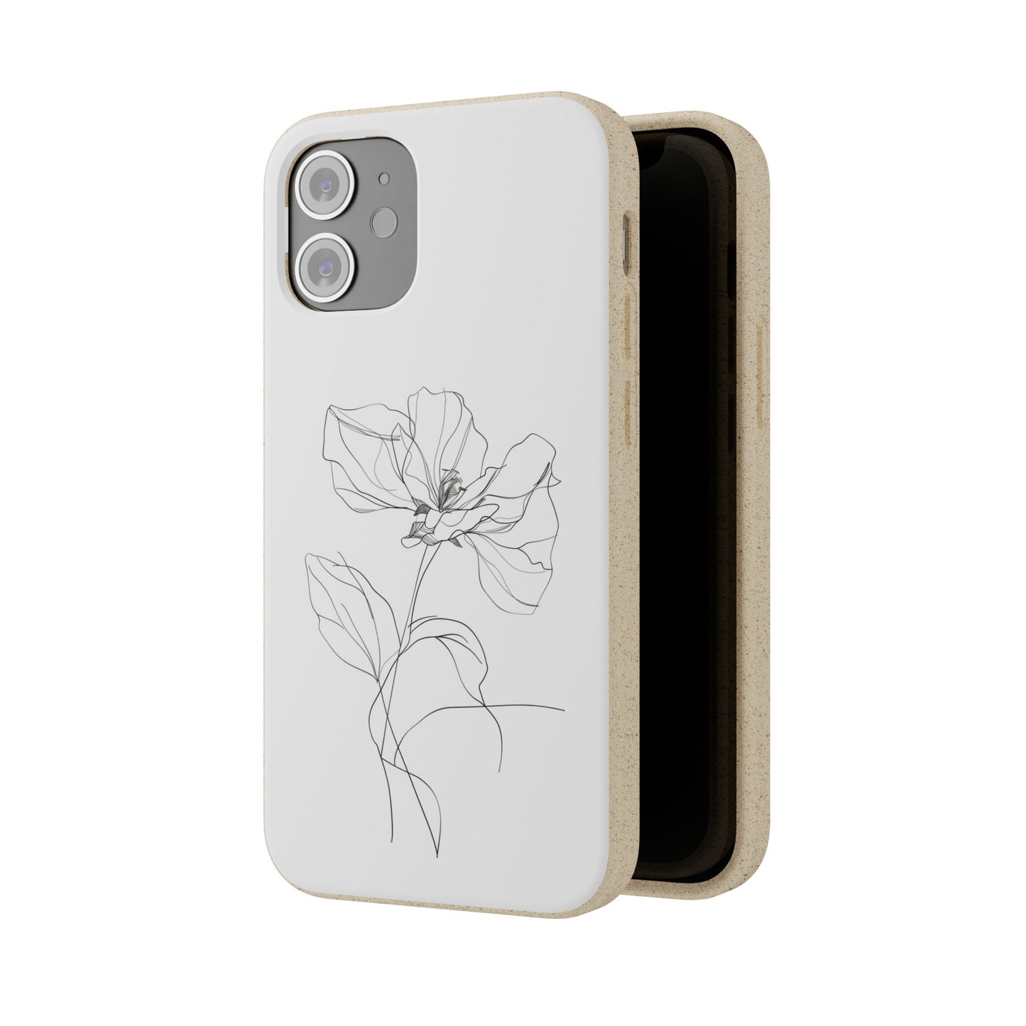 Minimalist Flower iPhone Case