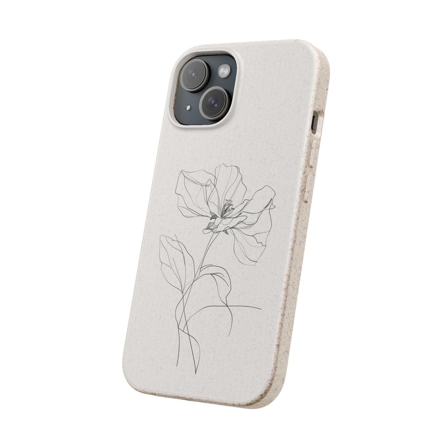 Minimalist Flower iPhone Case