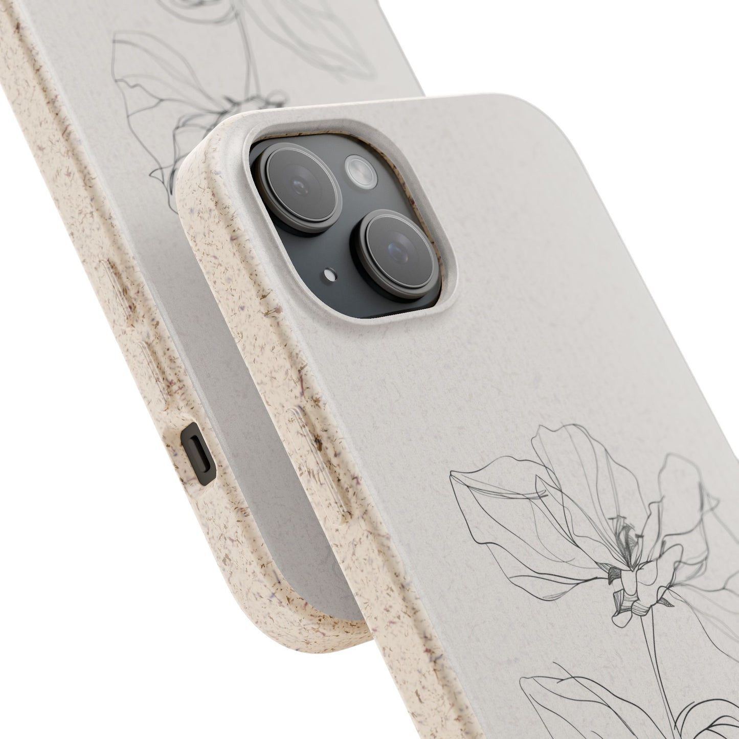 Minimalist Flower iPhone Case
