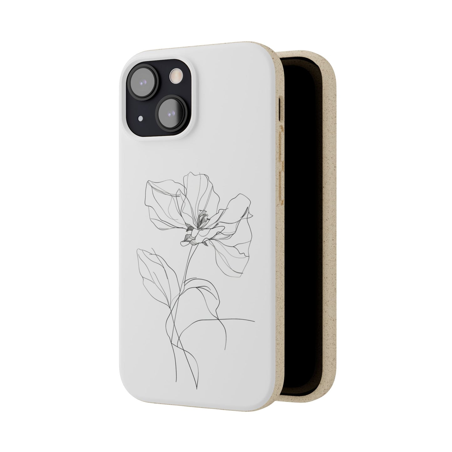 Minimalist Flower iPhone Case