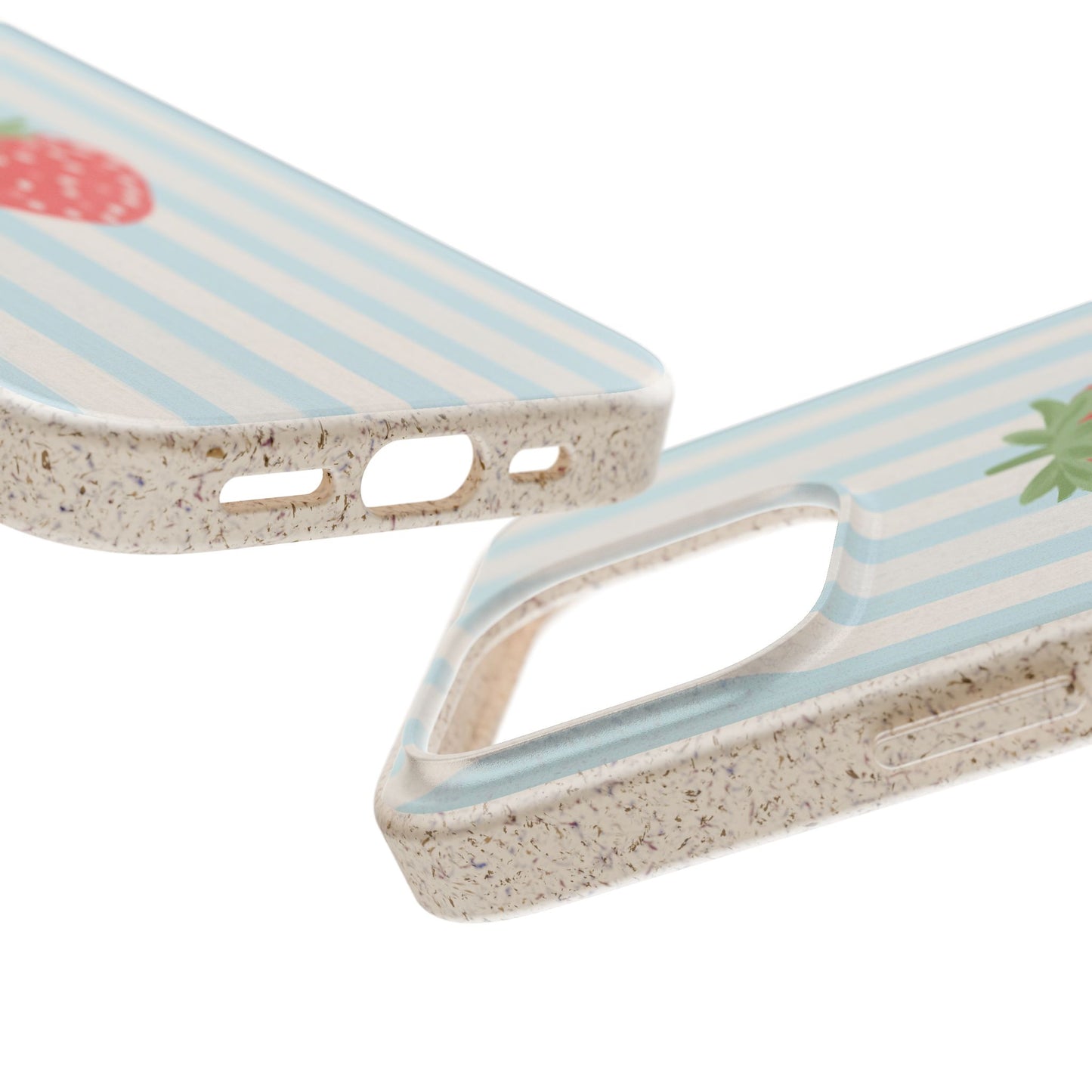 Strawberry Stripe iPhone Case