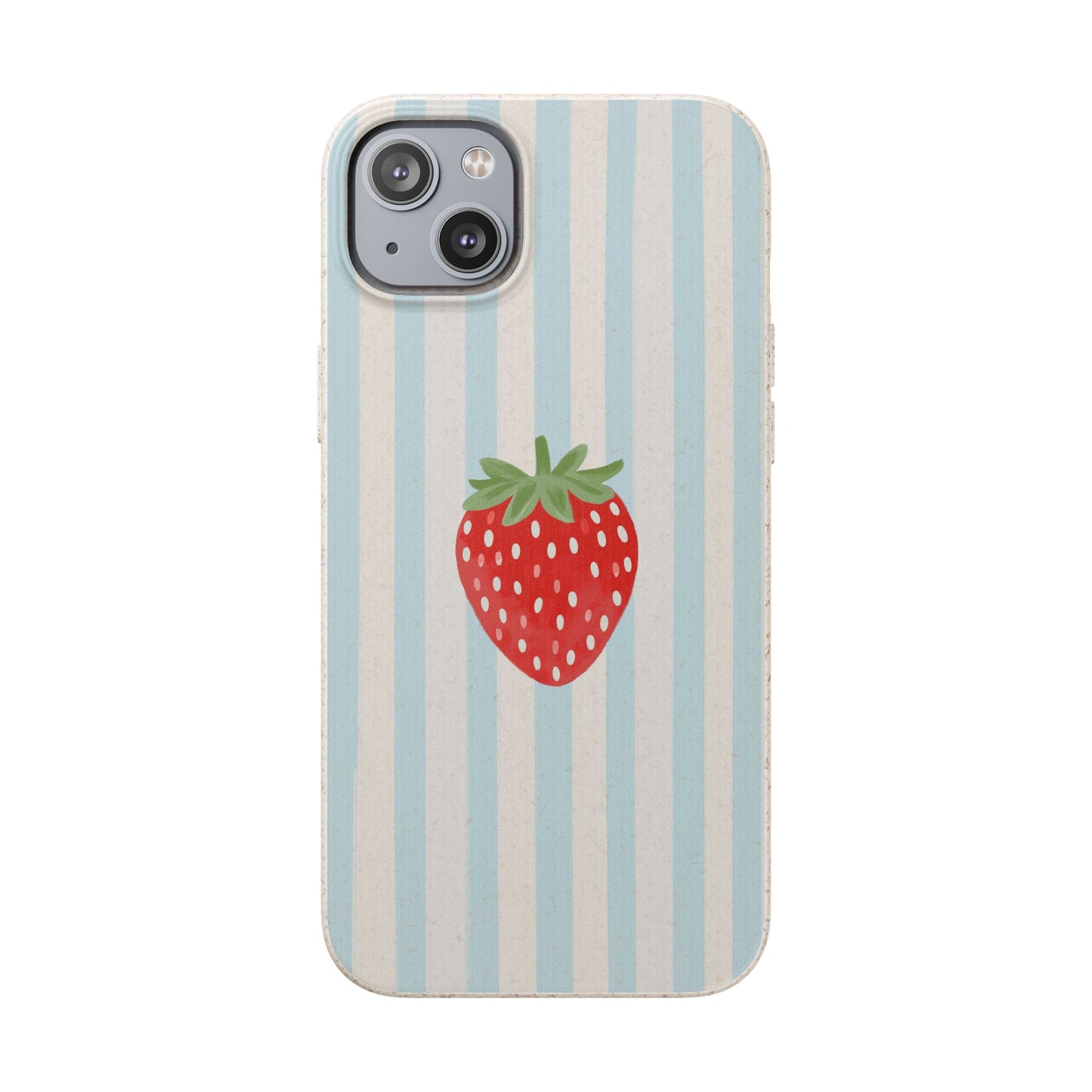 Strawberry Stripe iPhone Case